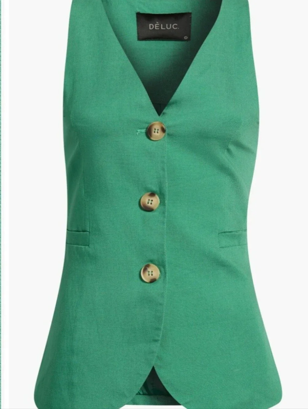 Deluc Sleeveless Vest and Wide-Leg Pants Set